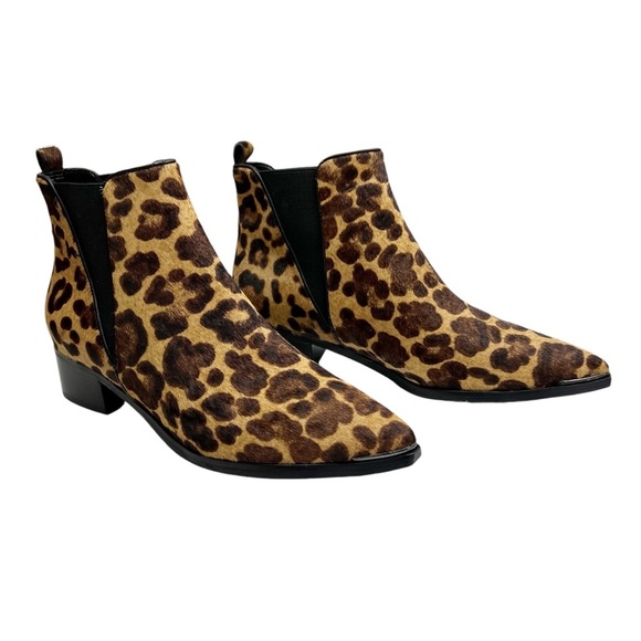 MARC FISHER LTD Brown Multi Pony Bootie 8M - Picture 3 of 9